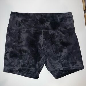 Lululemon Diamond Dye Pitch Grey Align High-Rise Short 6”